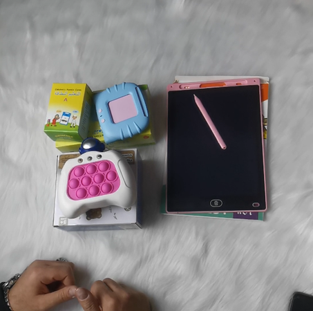 مجموعة الألعاب التعليمية لأولادك مع هدية مميزة