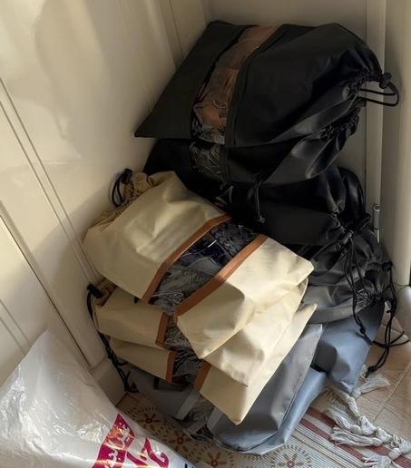 أكياس تخزين الأحذية و الحقائب المميزة (20 قطعة)