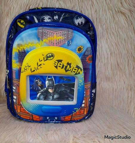 حقيبة مدرسية  3D  مستوى الروض✅   مقاومة للماء  💦