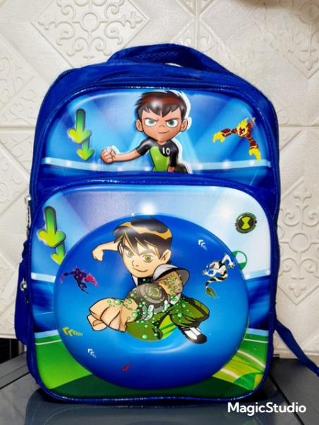 حقيبة مدرسية  3D   للمستوى الثالت و الرابع الحجم الكبير  + مقاومة للماء  💦