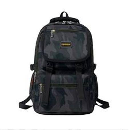 حقيبة ظهر بتصميم كاموفلاج عصري مقاومة للأوساخ .للرجال والنساء، مناسبة للمدرسة، بسعة كبيرة، ومناسبة للسفر والأنشطة الخارجية.