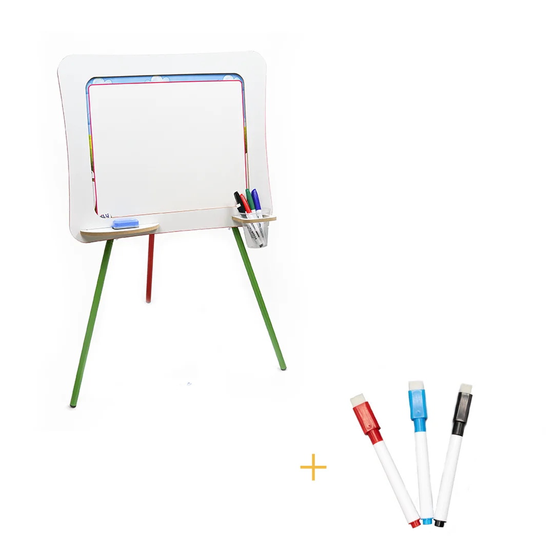 سبورة للأطفال متعددة الألواح 4 في 1