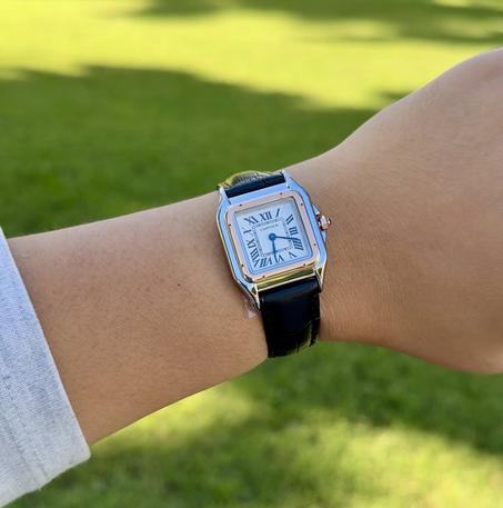 Montre cartier en cuir Premium Quality