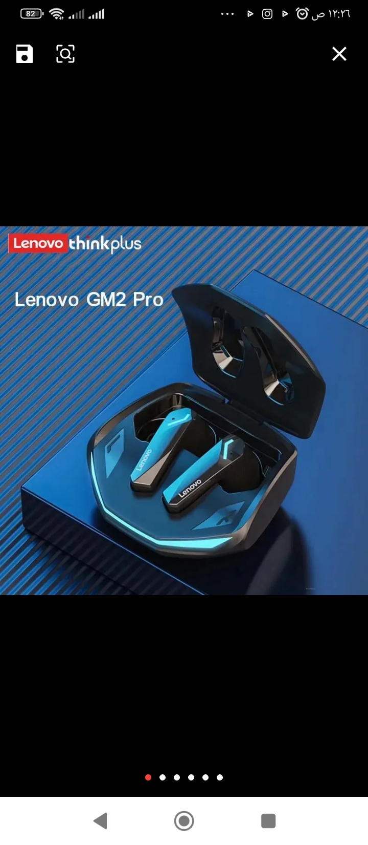 سماعات بلوثوث لا سلكي Lenovo M2 pro