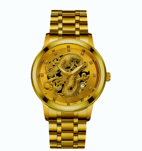 ساعة ذهبية راقية