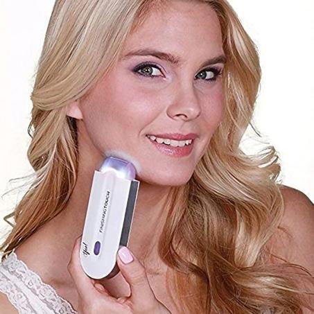 آلة الحلاقة  Yes Finishing Touch   الناعمة والآمنة ، قابلة للشحن مزودة بتقنية Sensa Light لإزالة كل أنواع الشعر