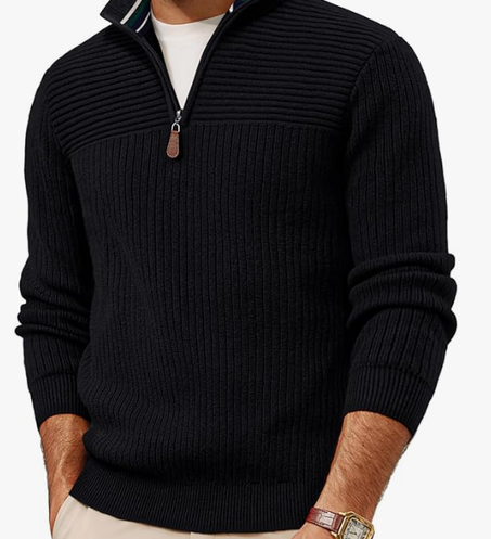 غادي ندمج ليك المعلومات ديال الألوان المتوفرة (Black, Dark Green, Navy Blue, Ochre, Gray) مع الوصف اللي عطيتيني باش يكون أكثر وضوح وجاذبية، ونخليه منسق مزيان باش يعجب الزبناء.