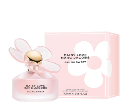 Marc Jacobs Daisy Love Eau So Sweet – عطر نسائي زهري مع لمسة فواكه ورائحة مسك ناعمة – 100ml