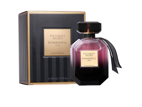 عطر فيكتوريا سيكريت بومبشيل عود للنساء – نفحات التوابل والزعفران الوردي والفاوانيا – 50 مل