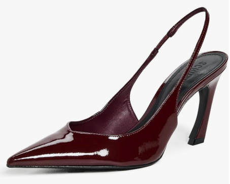 كعب شوتز النسائي المفتوح من الخلف