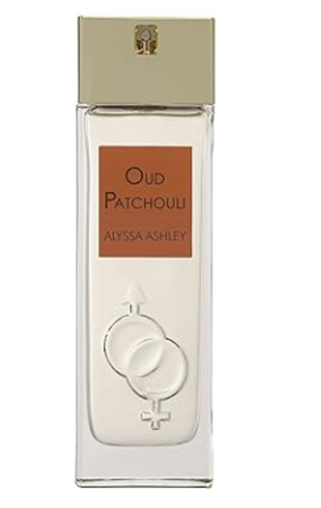 عطر Alyssa Ashley Oud Patchouli للنساء – نفحات الورود، الزعفران والفيتيفر – عطر فاخر ومميز – 3.4 أونصة