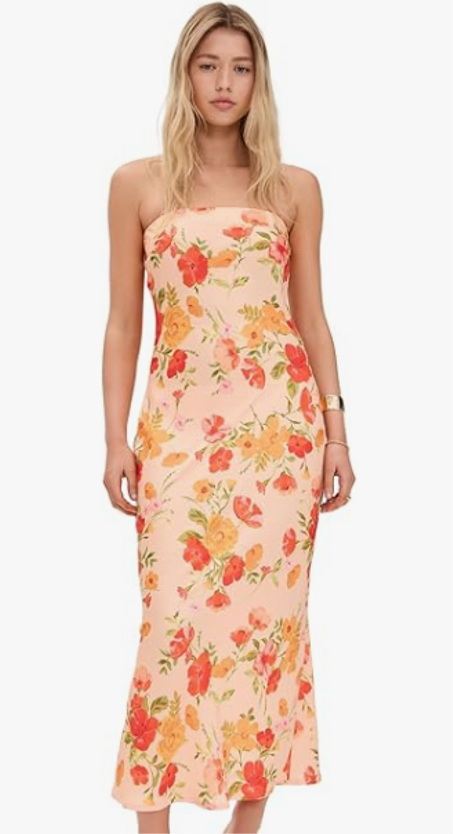 فستان نسائي أنيق بقصة انسيابية من ريسا - Anna Slip Dress