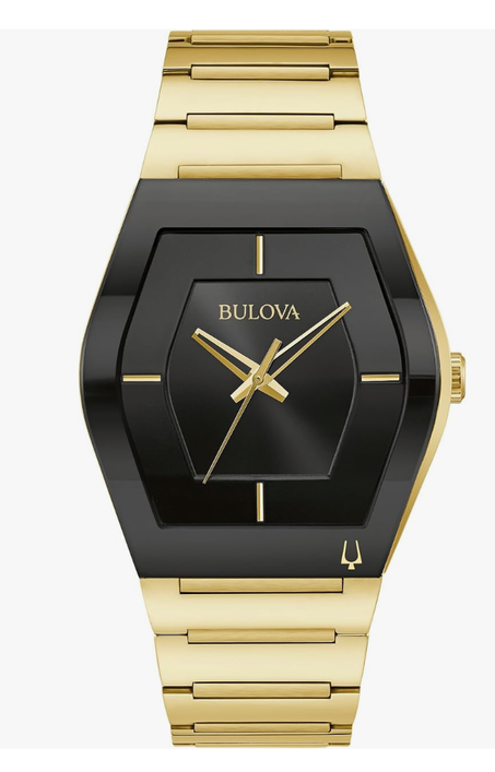 ساعة بولوفا رجالية مودرن جيميني – ستانلس ستيل فضي وكريستال فاخر