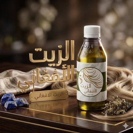 الزيت الأفغاني الأصلي (Afghan Oil) - السر الطبيعي لكثافة وتطويل الشعر