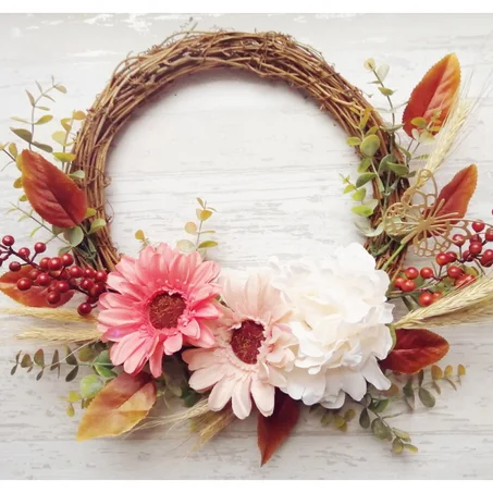 Handmade Home Decor - Autumn Wreath - Fall Wreath - Front Door Wreath - Wall Art Decor