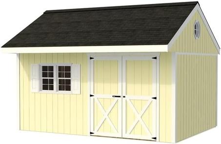 Best Barns Northwood 10x10 Wood Storage Shed Kit - All Pre-Cut (NW1010)