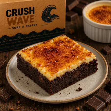 Brownie Crème Brulée