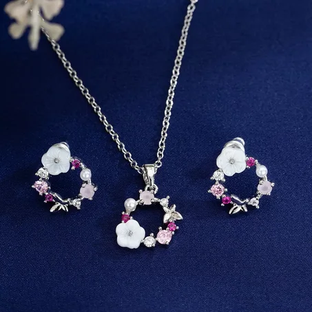 Collier fleur