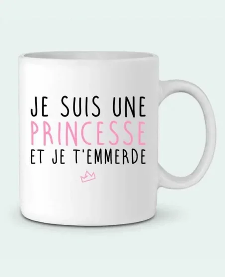 Mug ( je suis une princesse )