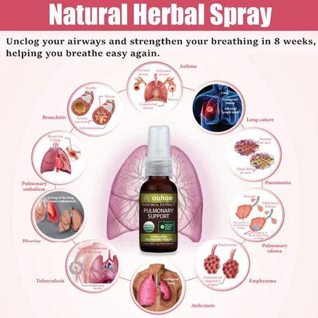 بخاخ طبيعي لدعم الرئة والجهاز التنفسي