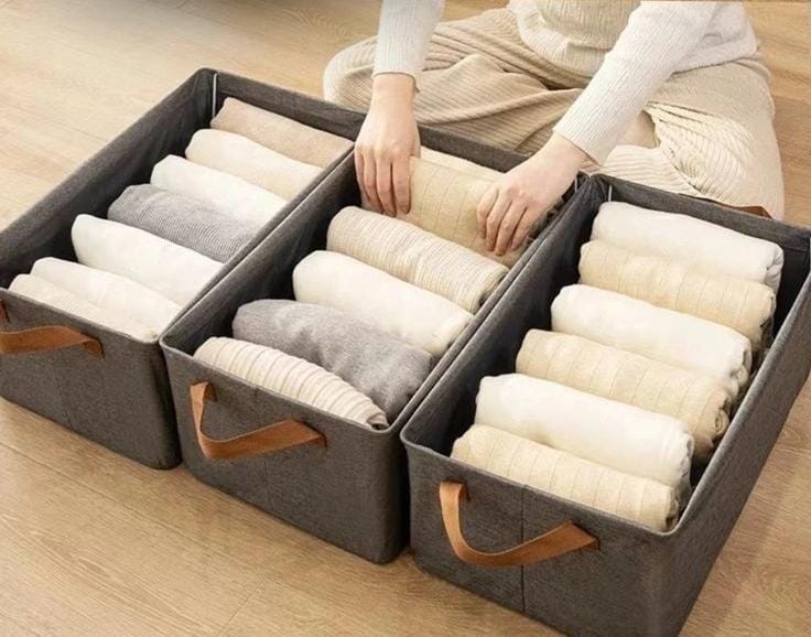 علب تنظيم الملابس
