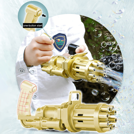 Gatling Bubble Machine 2022 Cool Toys & Gift
