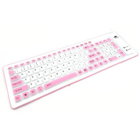 Foldable USB Wired Waterproof Keyboard