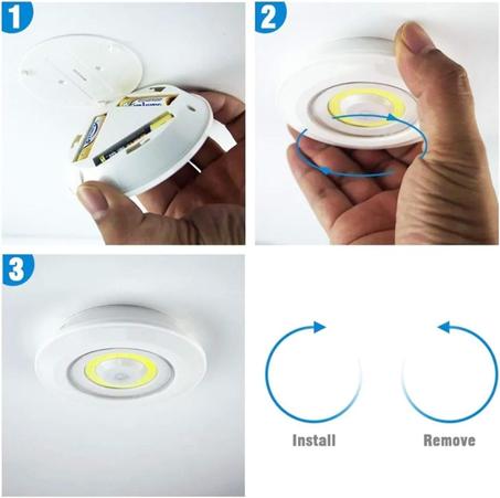 Lights With Wireless Remote Control 3 LED
