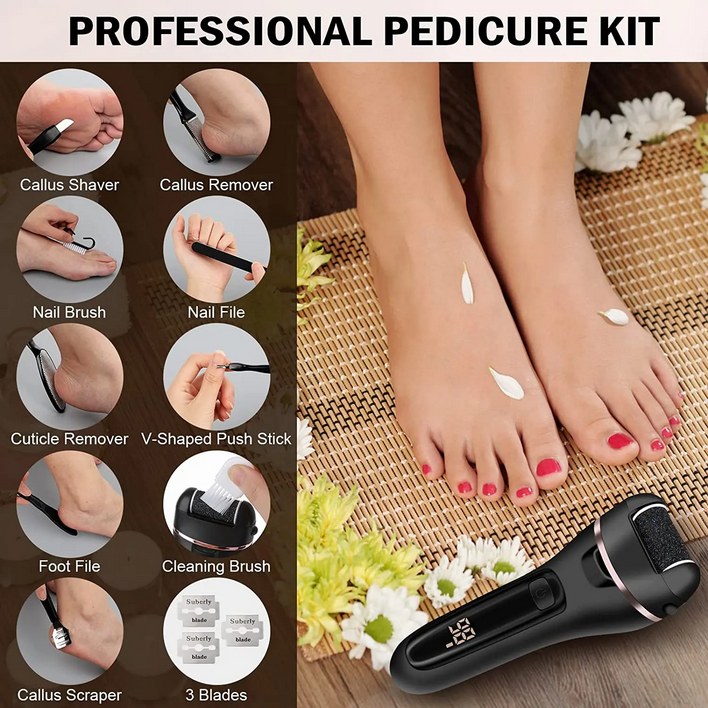 Electric Foot Grinder File Machine (Black)