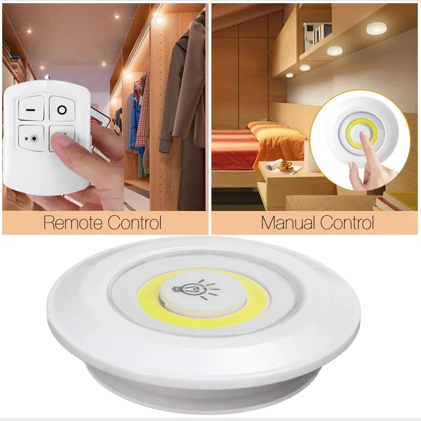Lights With Wireless Remote Control 3 LED