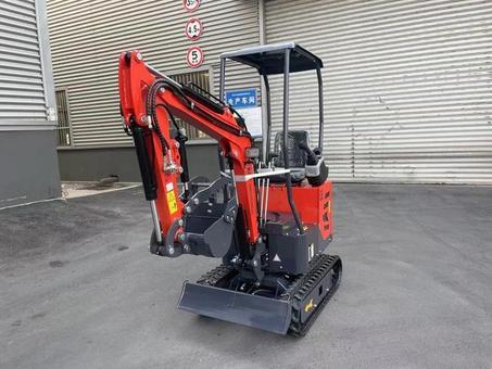 AGT Updated Model 1 Ton Mini Small Excavator, With Hydraulic Thumb and Pilot System ,Dual Display and Swing Boom For Sale | AGT-DM12X-PLUS - AGT Industrial