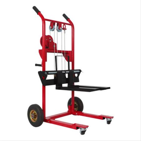 Manual Stacker| 440 lb| 35.4" Lifting Height| Fixed Legs| Apollo Forklift A-7003 - Apolloliftus