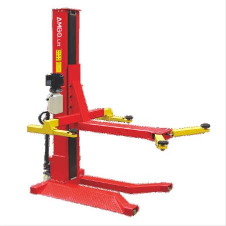 AMGO SML-7 7,000 lbs Single Post Lift - AMGO