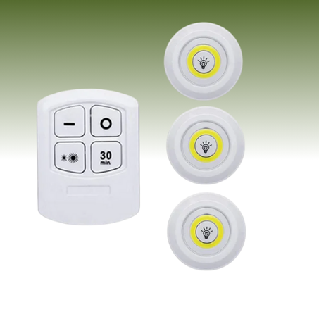 مصابيح ليد تعمل بالتحكم عن بعد