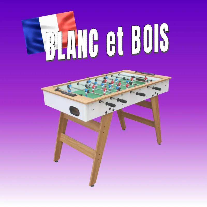 Babyfoot Blanc et Bois