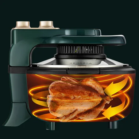 OEM New smart home appliances multi-purpose 6L liter full skylight smart kitchen air fryer oven appliances