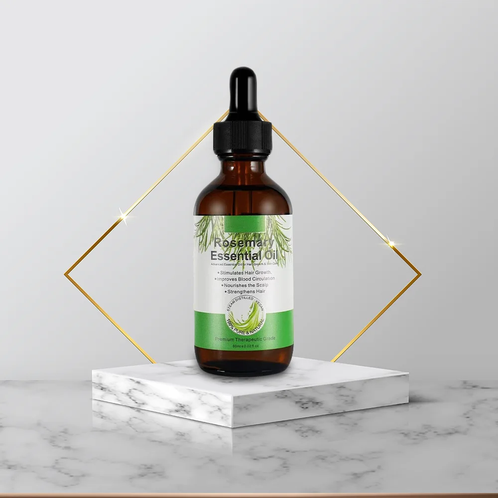زيت أكليل الجبل لنمو الشعر - Growth Hair Rosemary Essential Oil