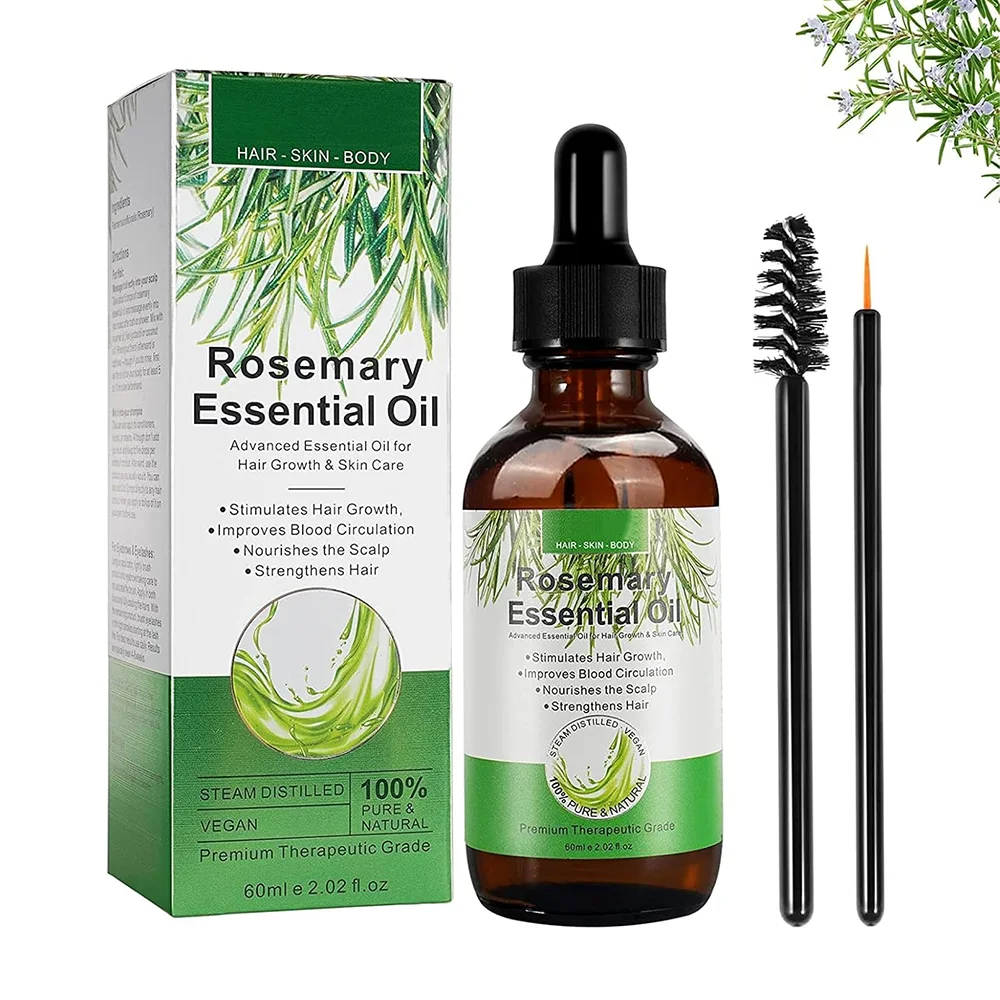 زيت أكليل الجبل لنمو الشعر - Growth Hair Rosemary Essential Oil