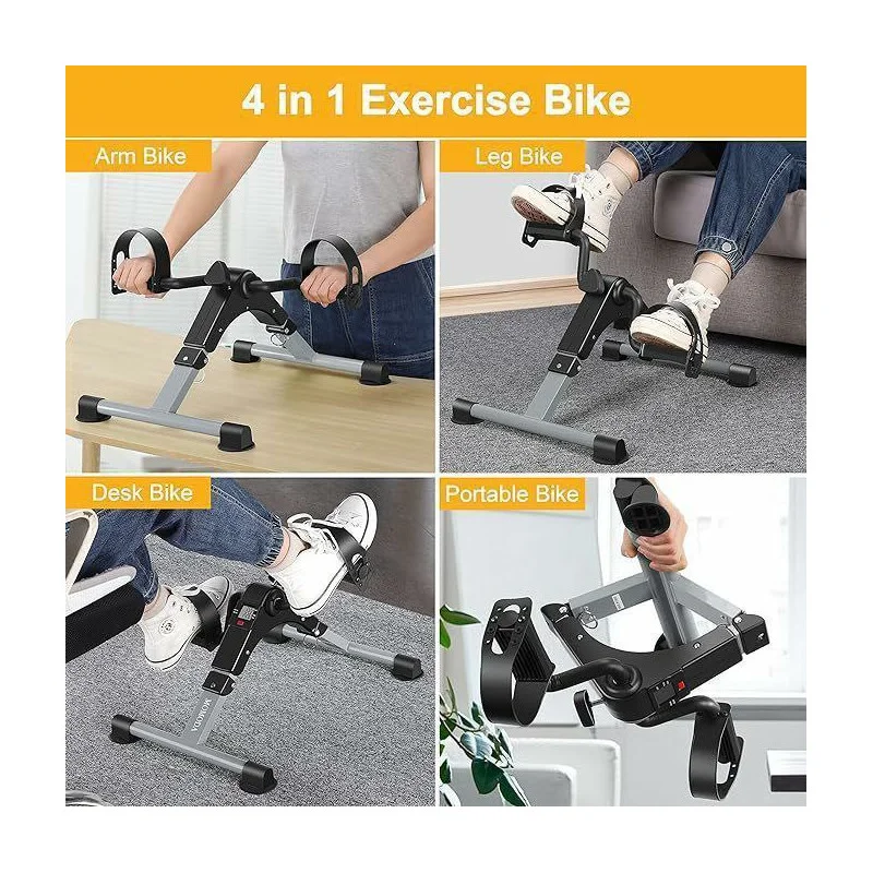 دراجة دواسة صغيرة محمولة مع شاشة LCD