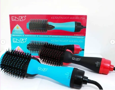 مشط مجفف إينزو بصفائح سيراميك   Brosse Sécheuse ENZO  One Step 1000 W EN- 4118
