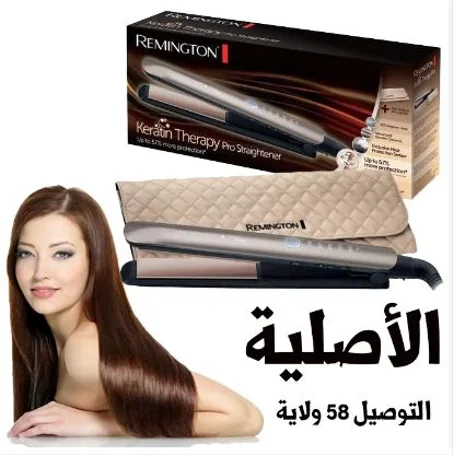 ليســـور ريمغتون - مملس الشعر الاحترافي بتقنية الكيراتين Lisseur Remington S 8590