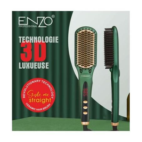 Brosse Enzo Professional  En-4105 المشط الأخضر المميز من إينزو