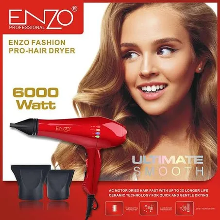 Séchoir Enzo Professional Hair drye 6000 W EN-8860 مجفف شعر من انزو
