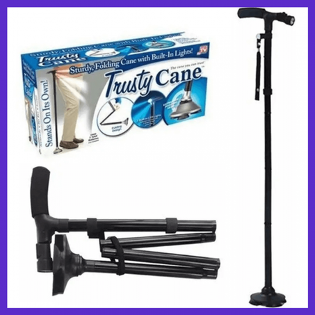 عصا المشي السحرية LED مع الضوء