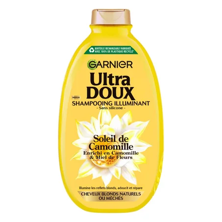 . shampooing soleil de Camomille ultra doux garnier