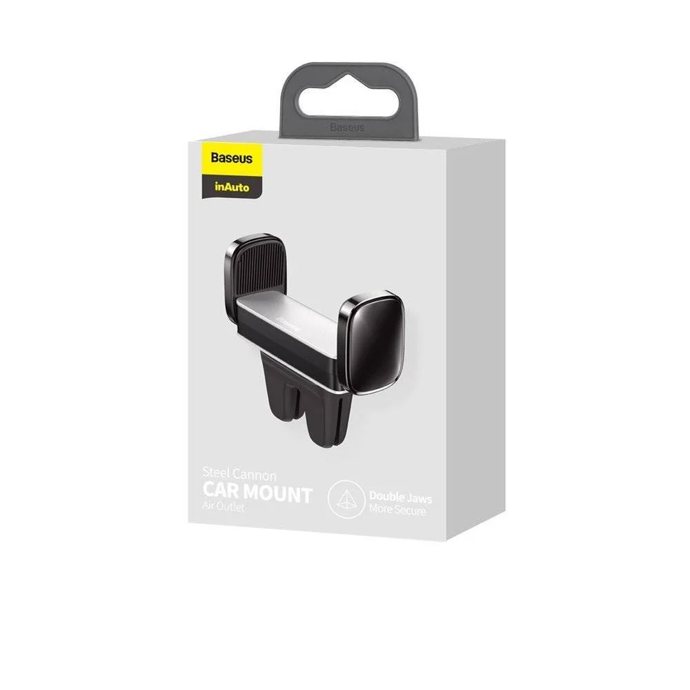 Baseus Support de téléphone pour voiture -argent -SUGP-0S