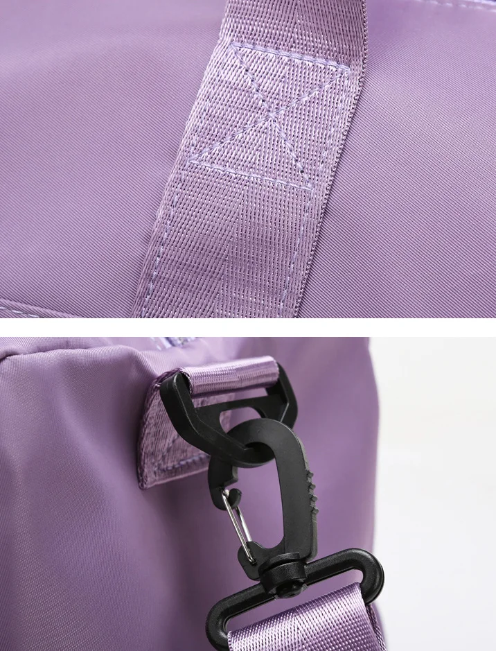 Sac De Sport Super Pratique Pour Femme Et Homme, Sac De Week-end Grande Capacité Avec Poche Humide Et Compartiment à Chaussures, Léger Et Tendance - Vert Fruit