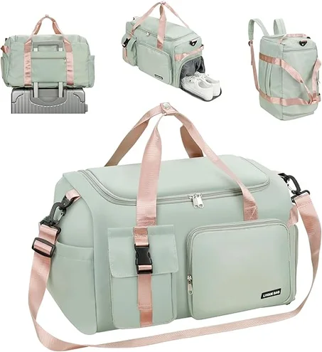 Sac de Sport Homme Femme - Sac 3-en-1 -Compartiments Multiples - pour Sport Voyage Affaires