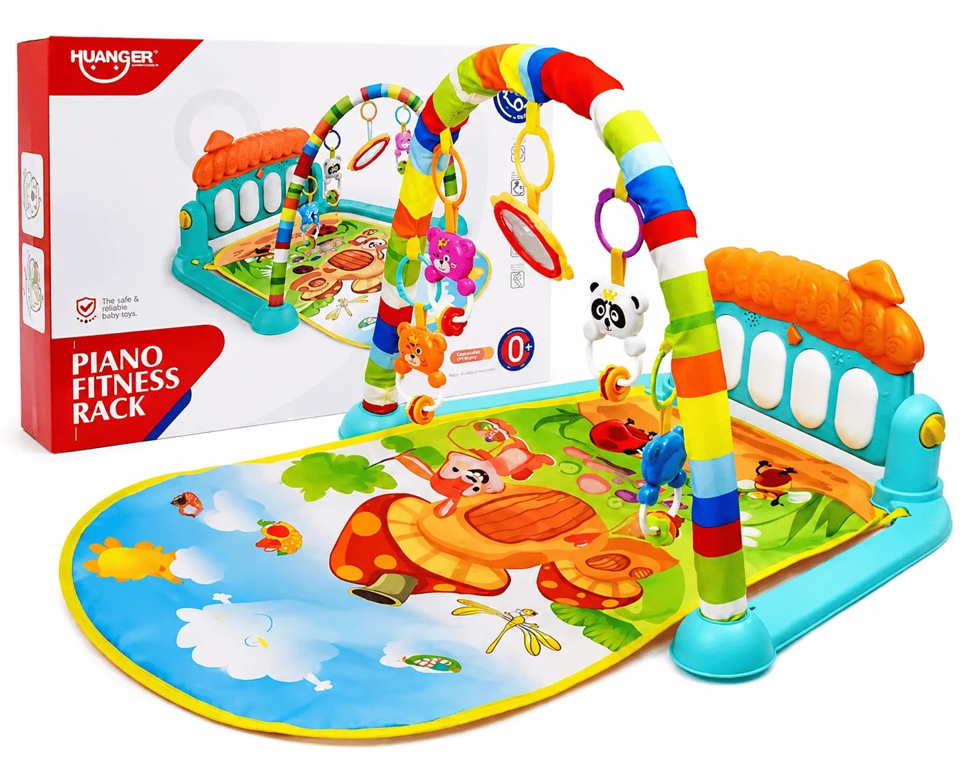 🎹👶 Tapis d'Éveil Musical - Piano Fitness Rack 👶🎹