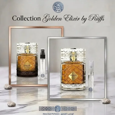 PACK DECANTE COLLECTION GOLDEN ELIXIR BY RIIFFS PE 10ML ×2